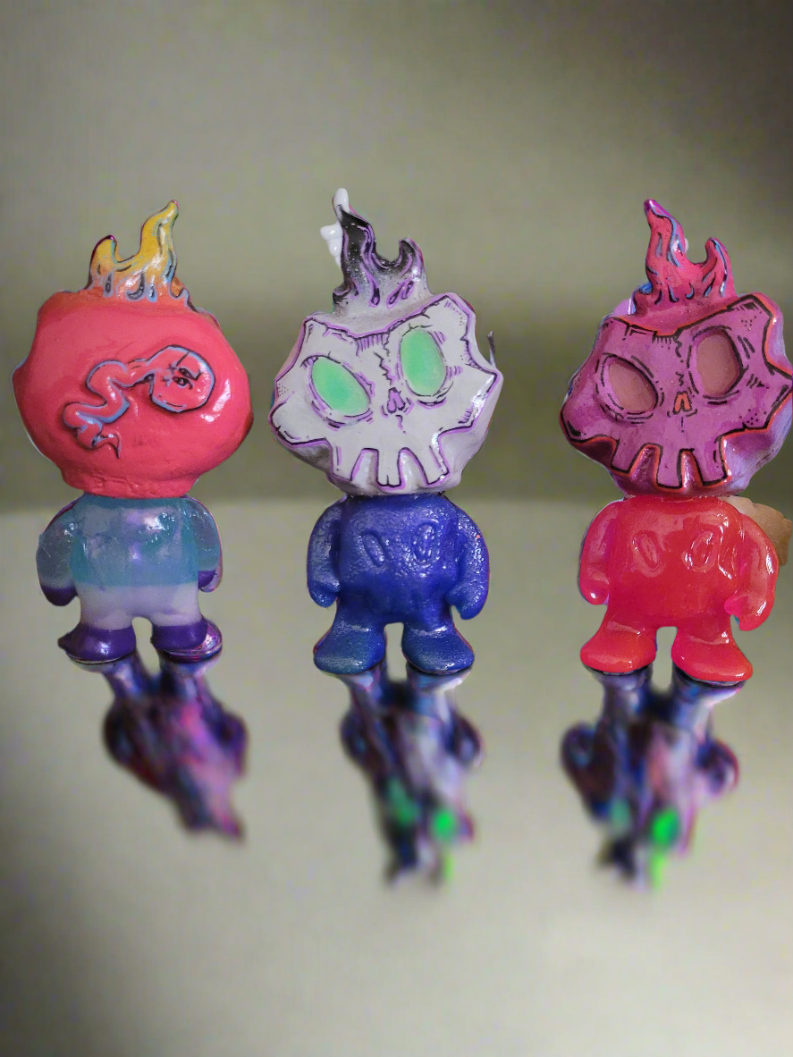 Mixed media handmade figures