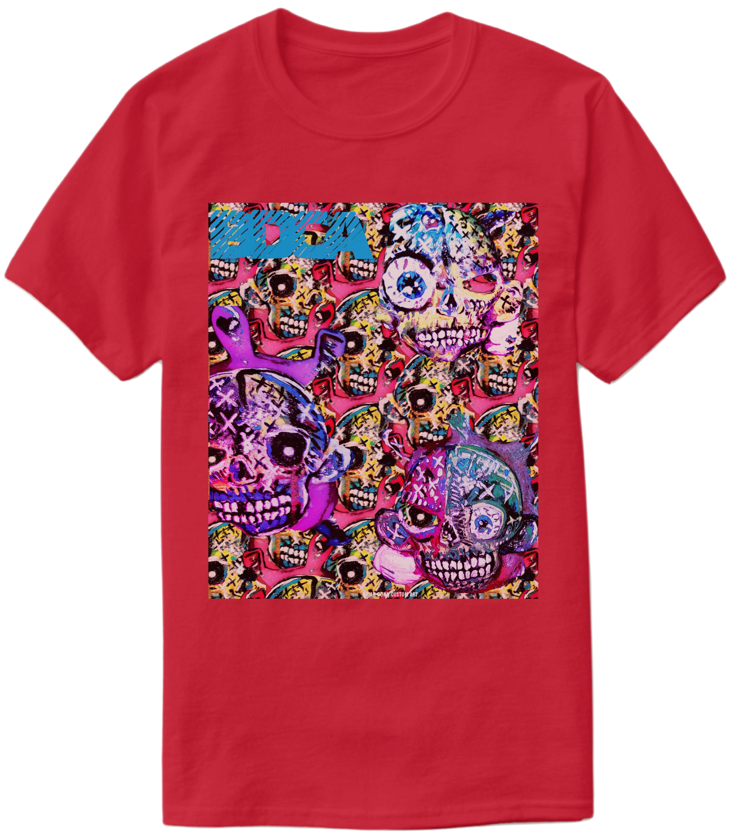 Skullboard pattern tshirt