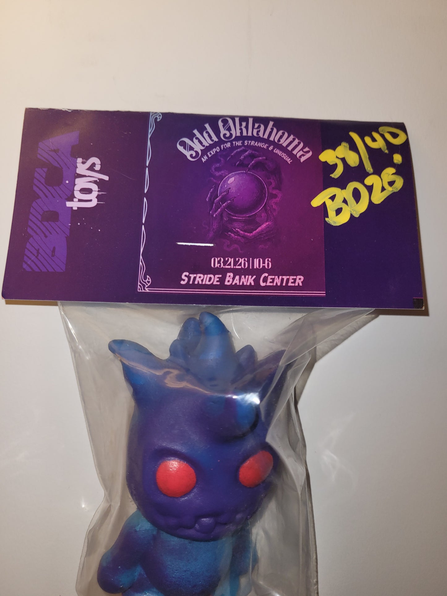 Odd Oklahoma 2026 figure 38/40